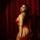 ‘Lady in Red’ - Lingerie Garter Set