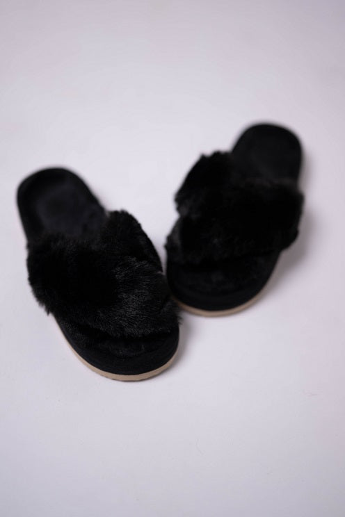 'Royal' Fur Slippers