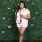 'Left Me Blushing' - Shorts Set