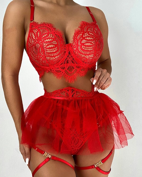 ‘Pu$$y Fairy’ - Lingerie Skirt Set