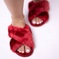 'Nonchalant' Fur Slippers